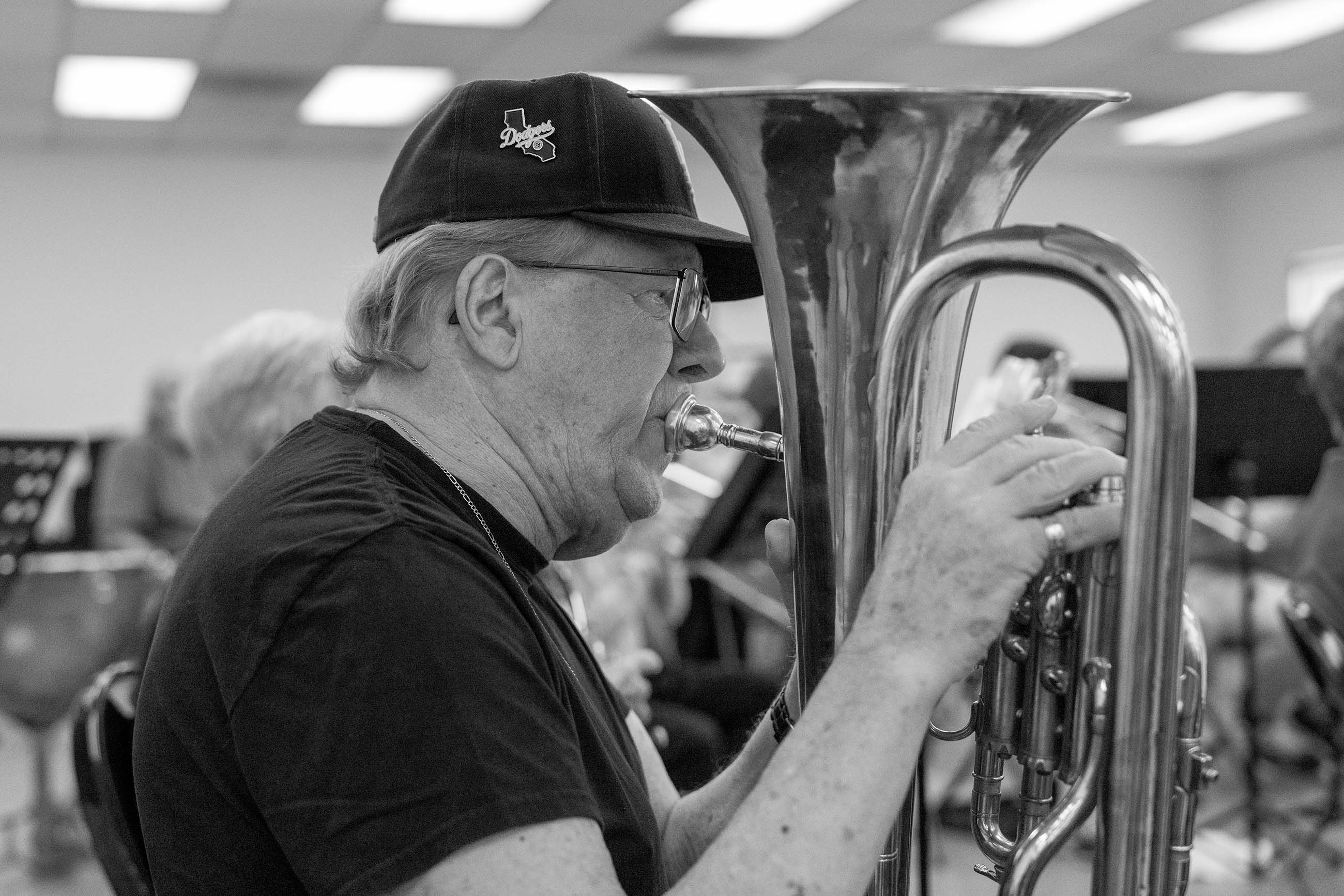Burbank Community Band musician